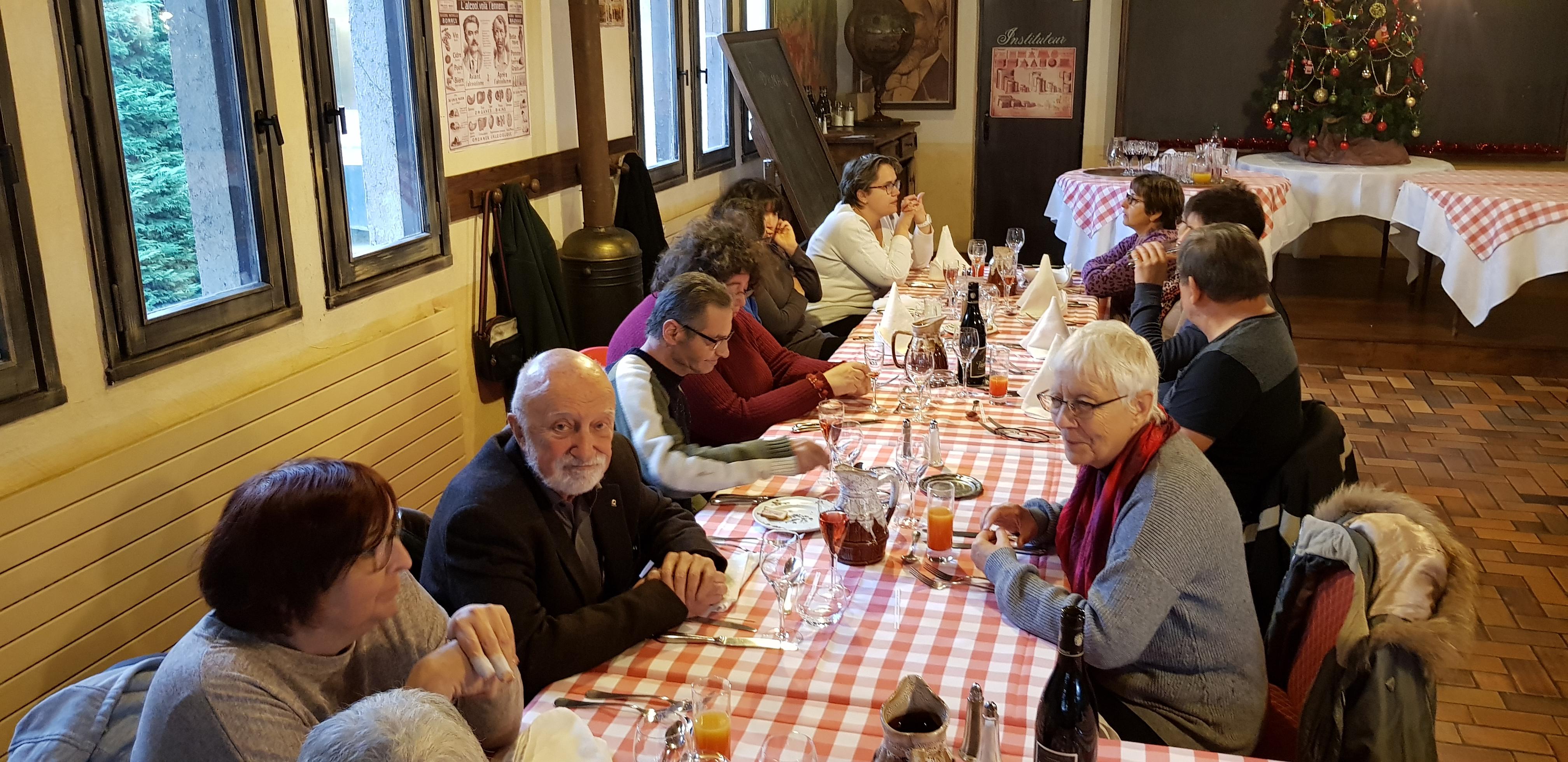 Repas de fin d’année - EAA - Entreprise Adaptée Annonay