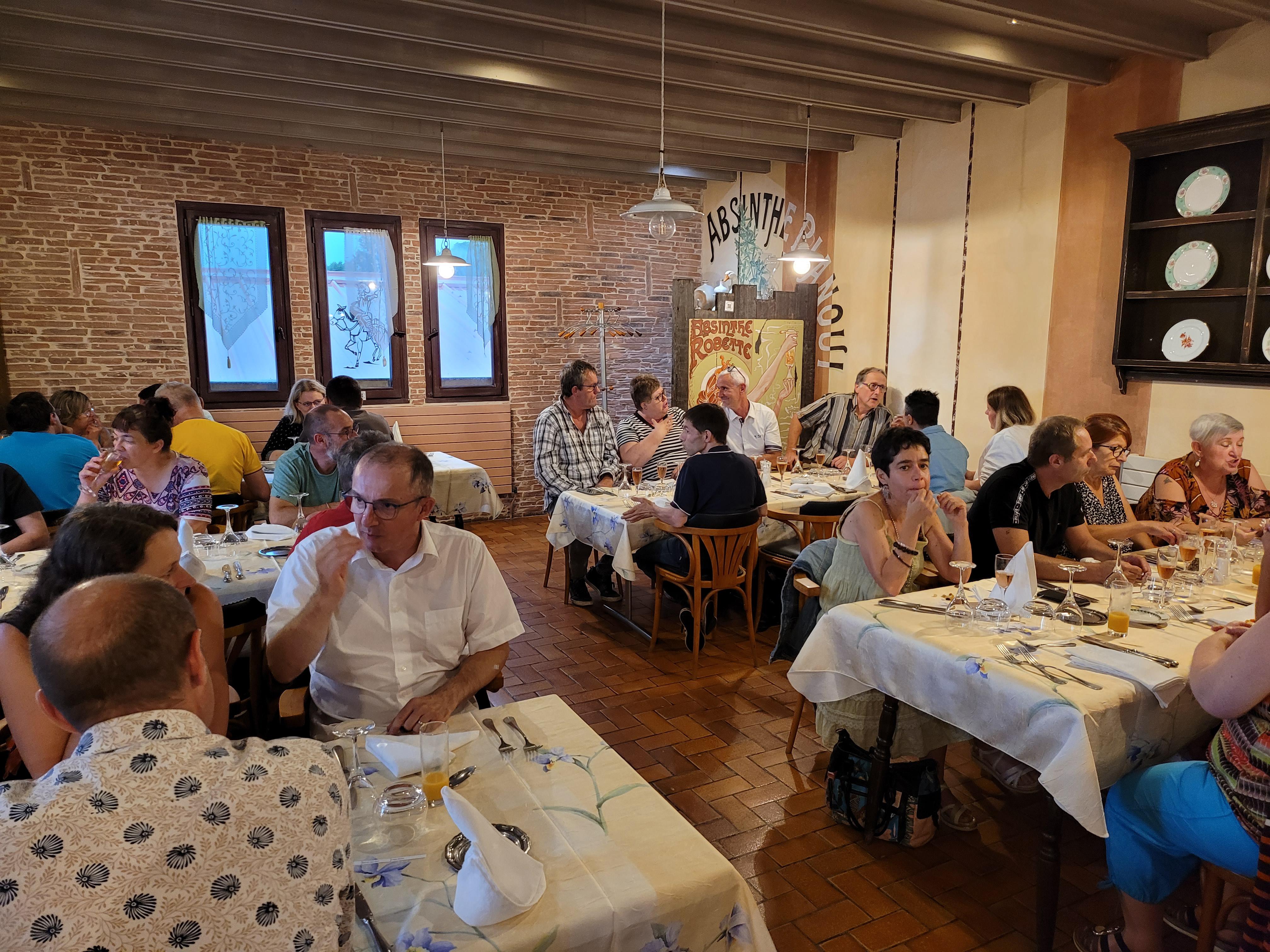 REPAS D'ETE 2022 EAA Entreprise Adaptée Annonay